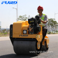 Vibrating CE Certificated 700kg Two Wheel Road Roller Compactor